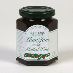 Plum Jam with Mulled Wine